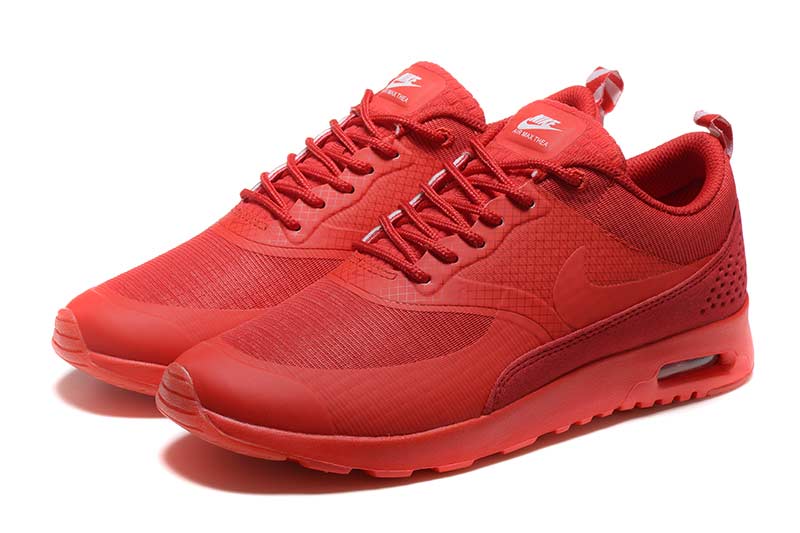 nike air max thea femme rouge, Nike Air Max Thea Print Femme Chaussures Rouge 3005